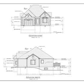 Architecture: Projet résidentiel